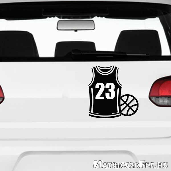 kosárlabda mez matrica