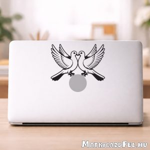 Galambok laptop matrica