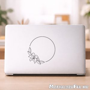 Liliom laptop matrica