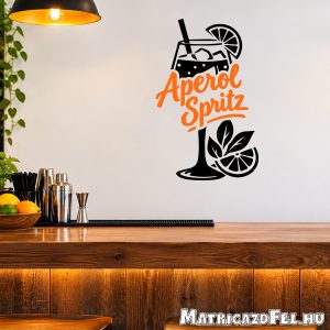 Aperol spritz koktél matrica