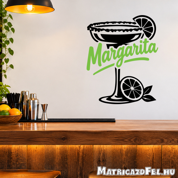 Margarita koktél matrica