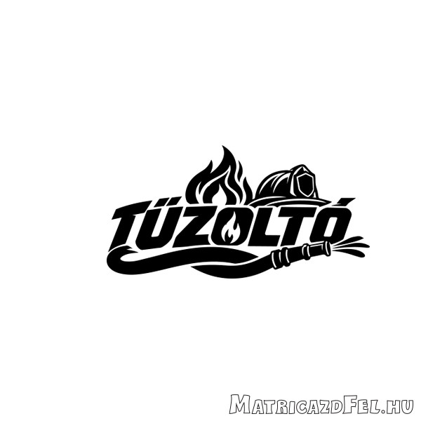Tűzoltó matrica felirat - Image 2